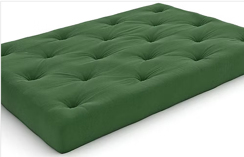 Double Green Futon Mattress