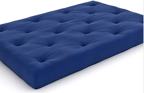 Double Blue Futon Mattress
