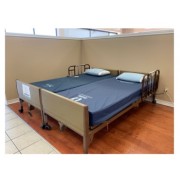 Can you push two hospital beds together to make one bed?