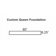 Can you make me a queen box spring or wood foundation that is 6.25 inches high?
