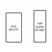 Can a twin fitted sheet be used on half of a split queen adjustable bed? Can a twin fitted sheet be used on half of a split queen adjustable bed?