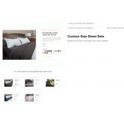 Custom fitted sheets for adjustable beds of all sizes Custom fitted sheets for adjustable beds of all sizes
