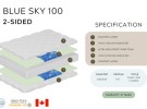 European Blue Sky Two Sided Mattress European Blue Sky Two Sided Mattress