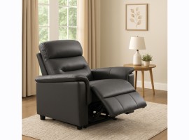 Brown Leather Match Recliner Brown Leather Match Recliner