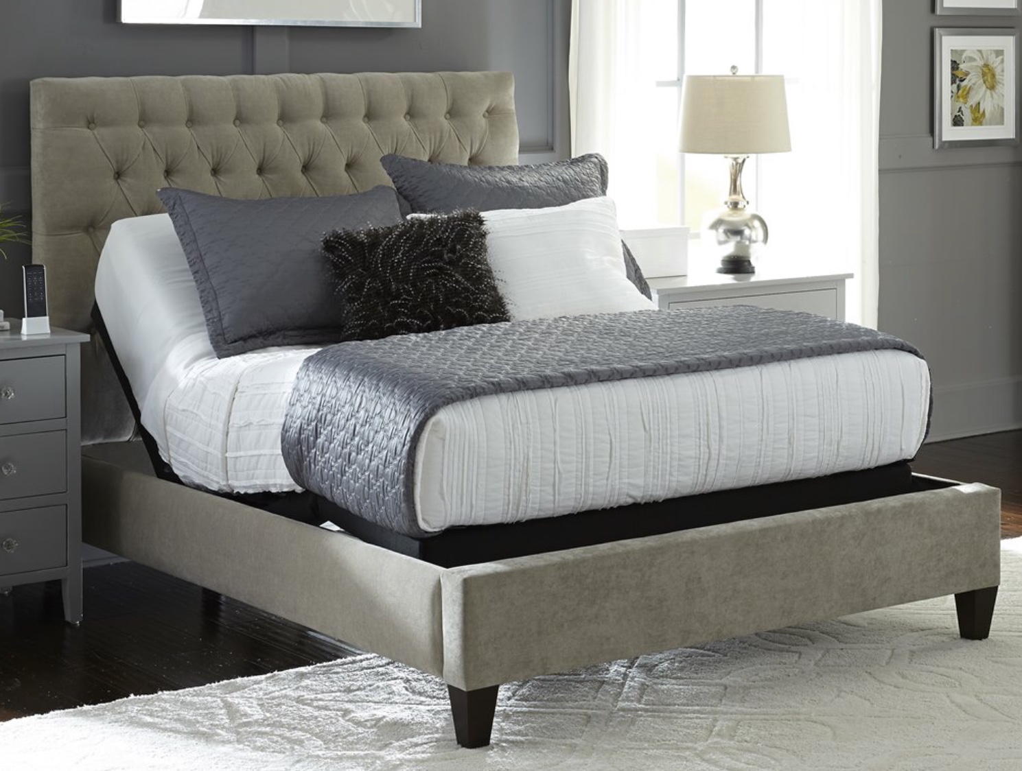 queen size adjustable bed store Mississauga