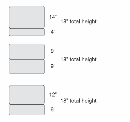 Different height box springs in Ontario Canada