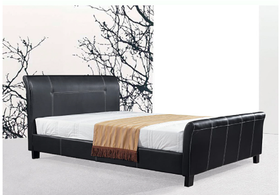 King Black platform bed for sale in Mississauga, Ontario