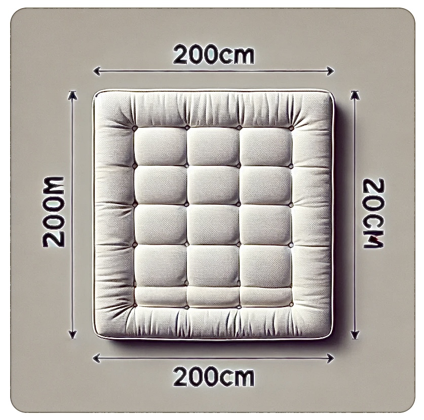 What is the mattress size 200cm by 200cm called? Blog Nine Clouds