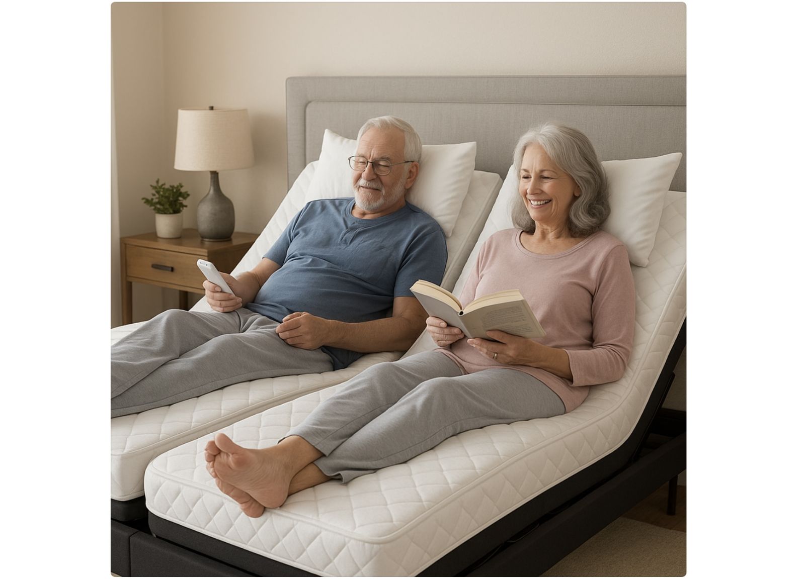 Split Queen adjustable beds for sale in Mississauga 