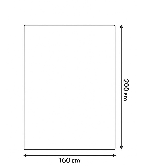 160cm by 200cm mattress in a box for sale online