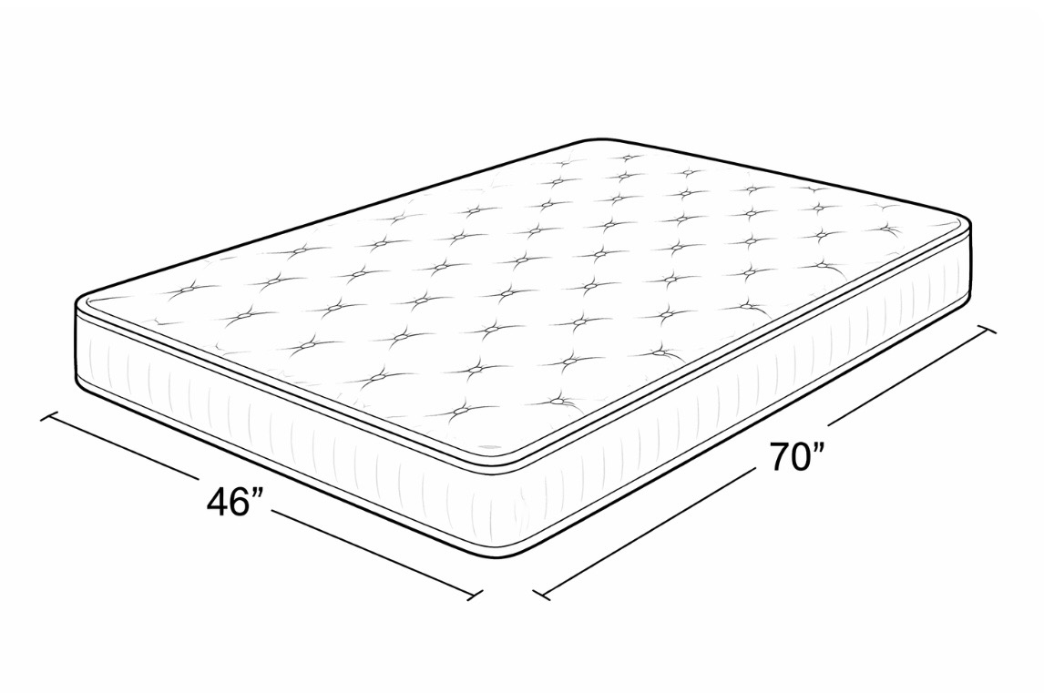 46 inch by 70 inch custom mattress for sale online